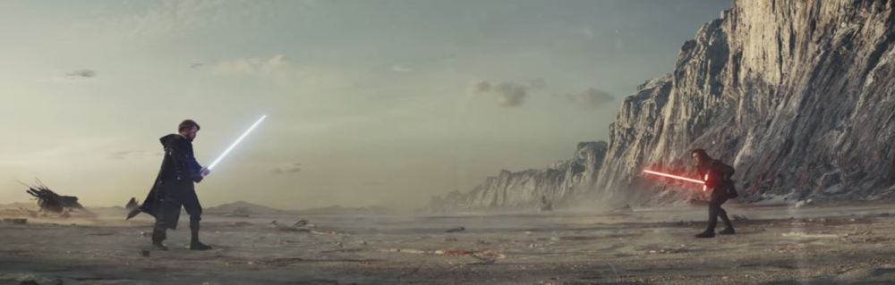 Luke Kylo Fight Crait